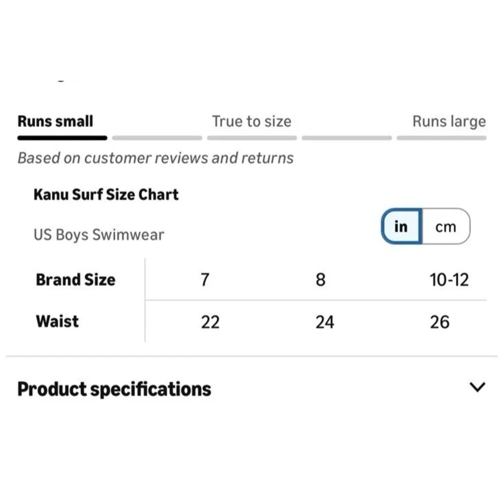 Kanu Surf Boys' Fiji UPF 50+ Sun Protective Rashguard Navy Blue Size S (8)
